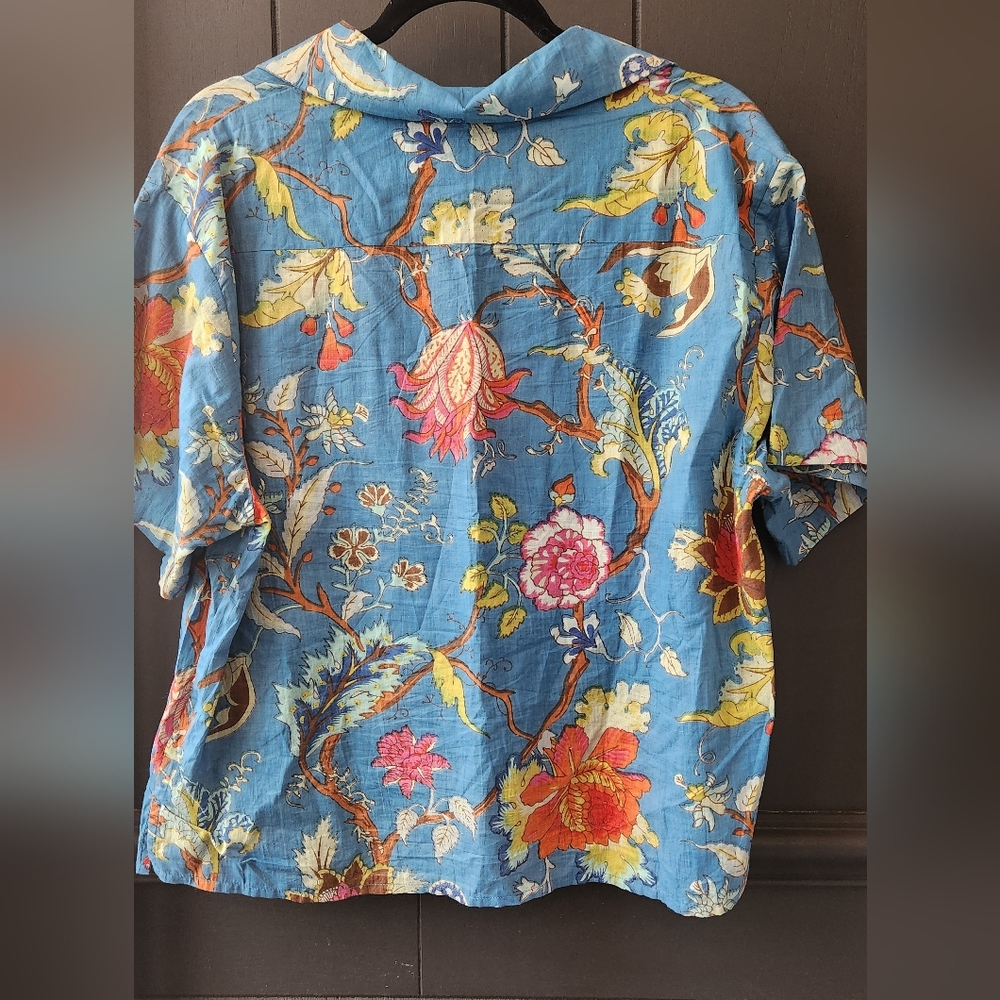 Alix of Bohemia Cotton floral Top - Picture 6 of 7